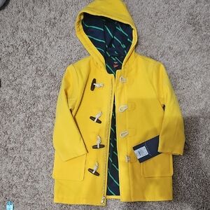Rowing Blazers Yellow Kids Raincoat with Hood